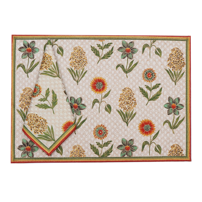 Mat Nap (Set of 6) - Small Argentina Flame