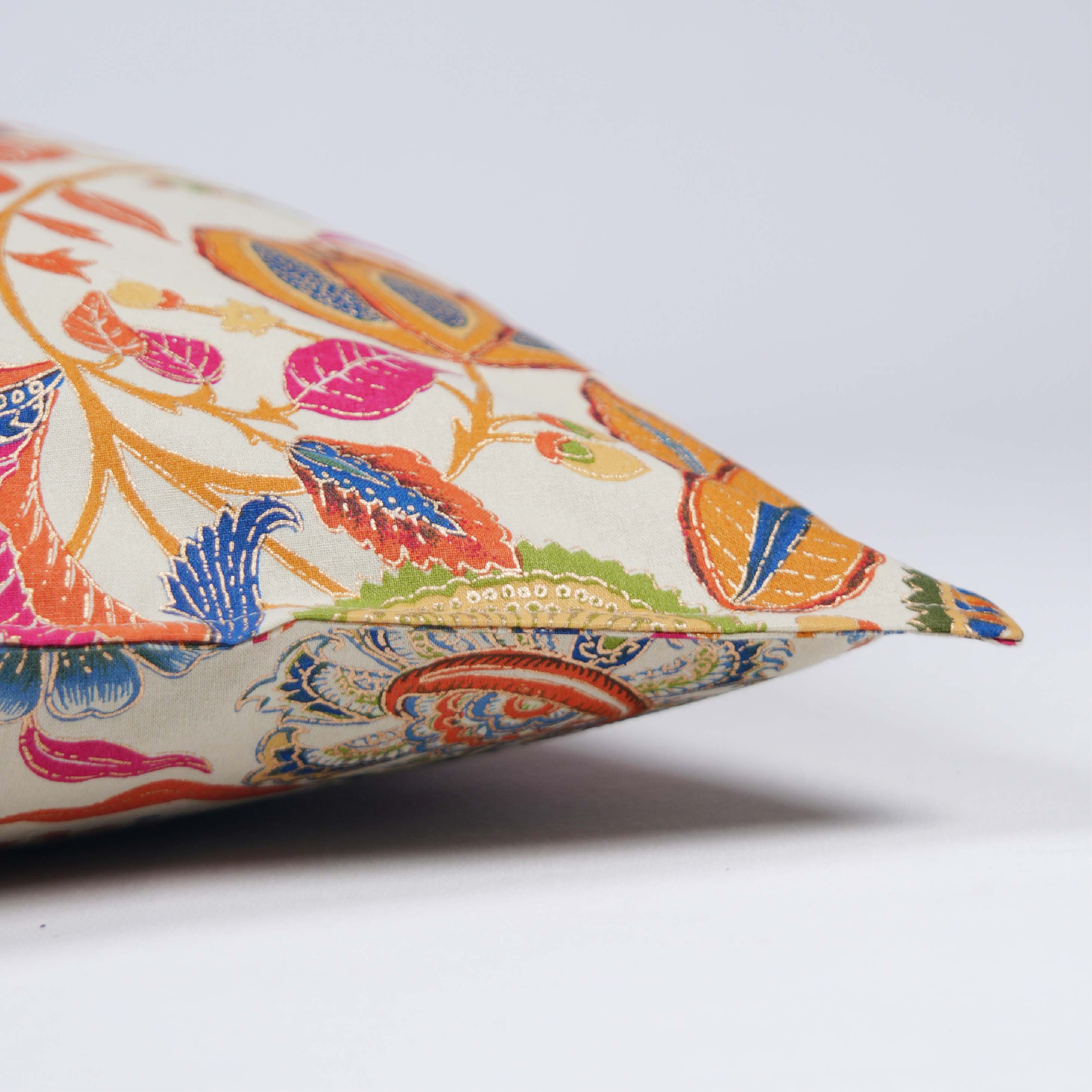 Pillow Cover - Mohabbat Garnet