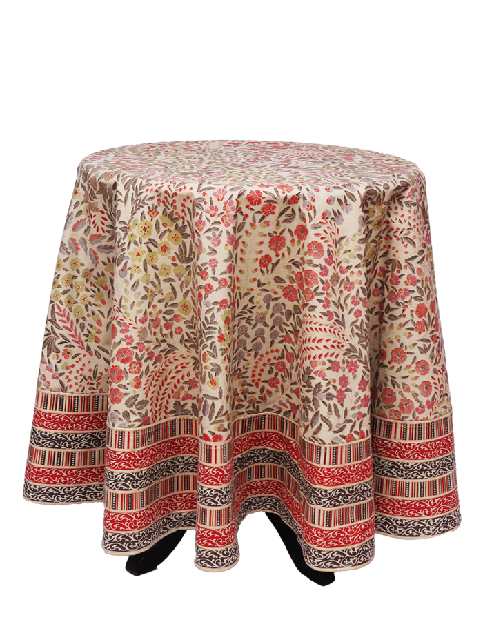 Round Table Cloth  - Shabbir Saffron