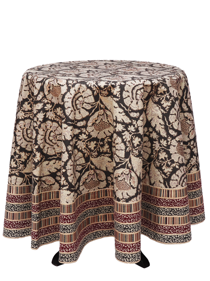 Round Table Cloth  - Kombu Shyama