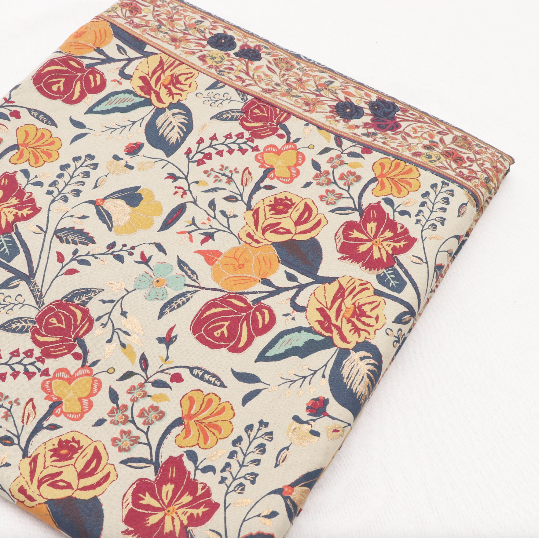 Bed Cover - Mughal Garden Noorani