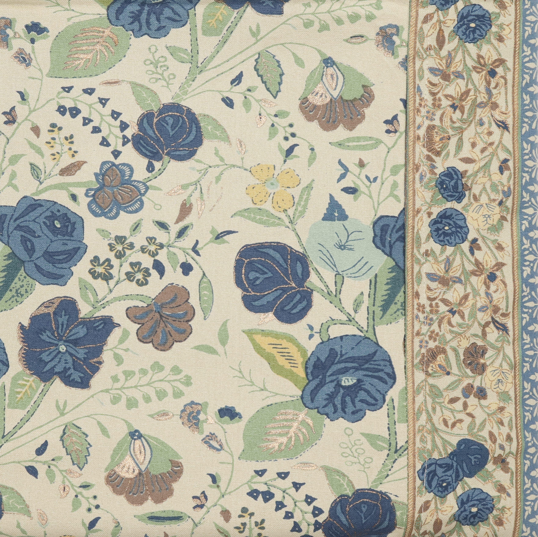 Bed Cover - Mughal Garden Emerald