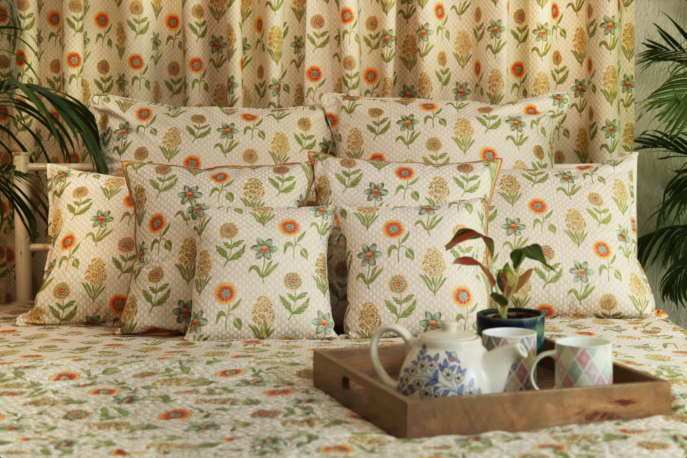 Bed Cover - Small Argentina Flame