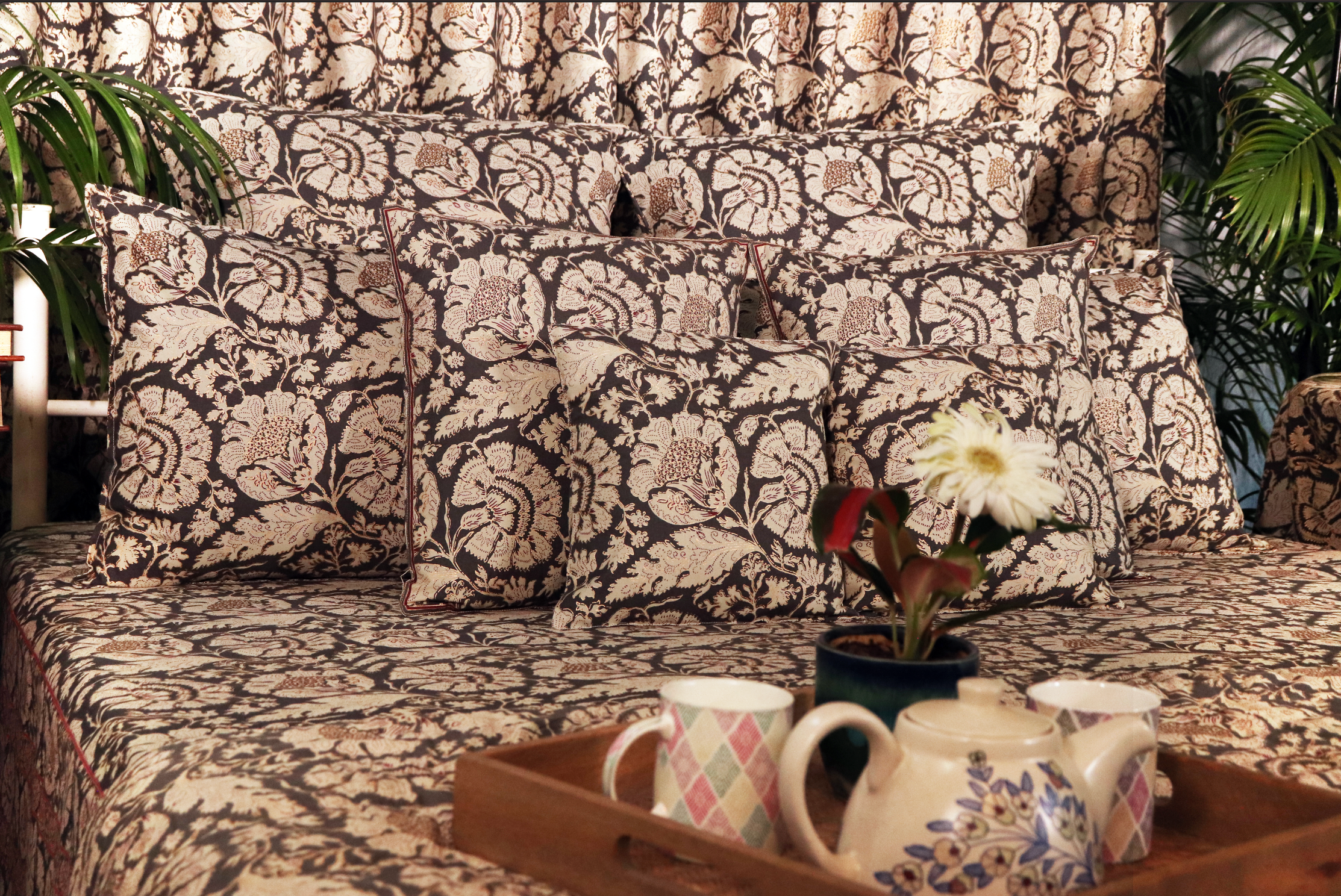 Bed Cover - Kombu Shyama