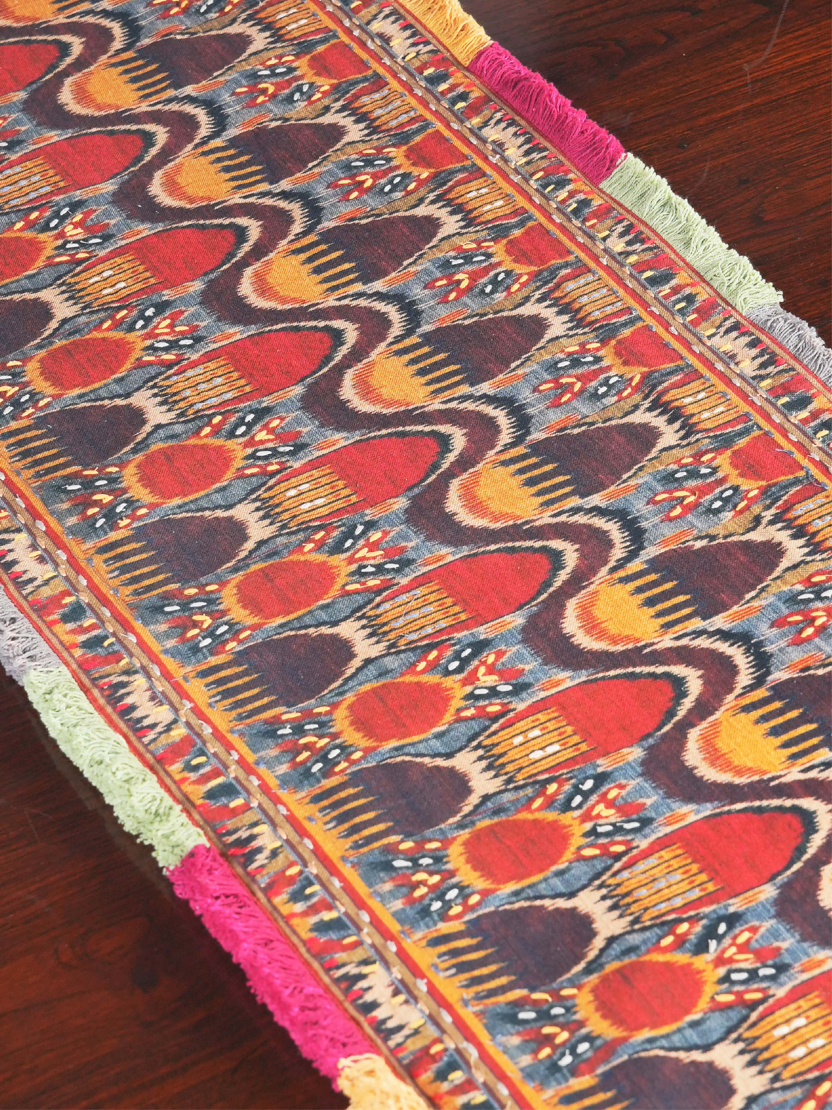 Runner - Ikat Sun Arch Terra Glow