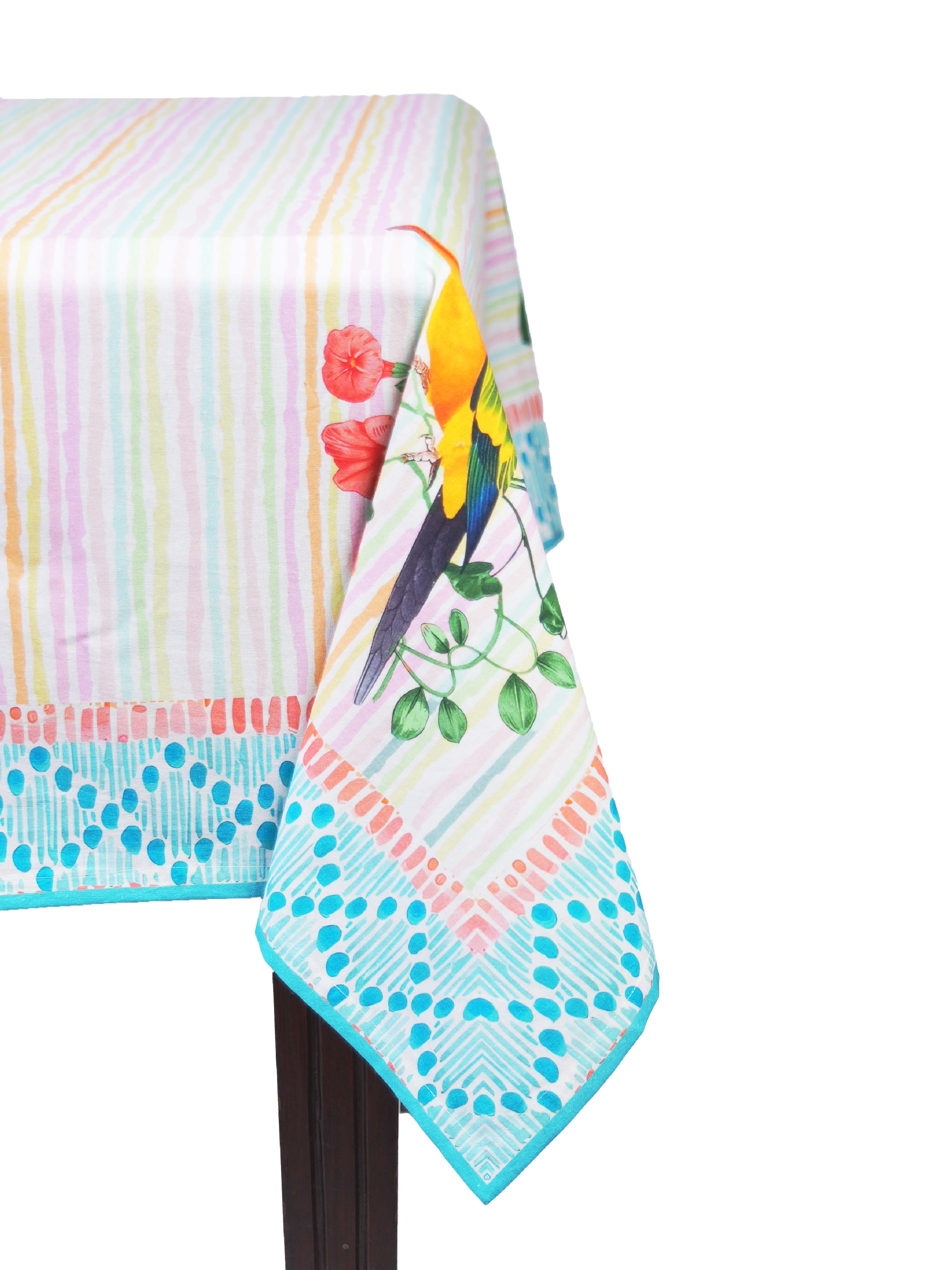 Table cloth - Parakeet Rainbow
