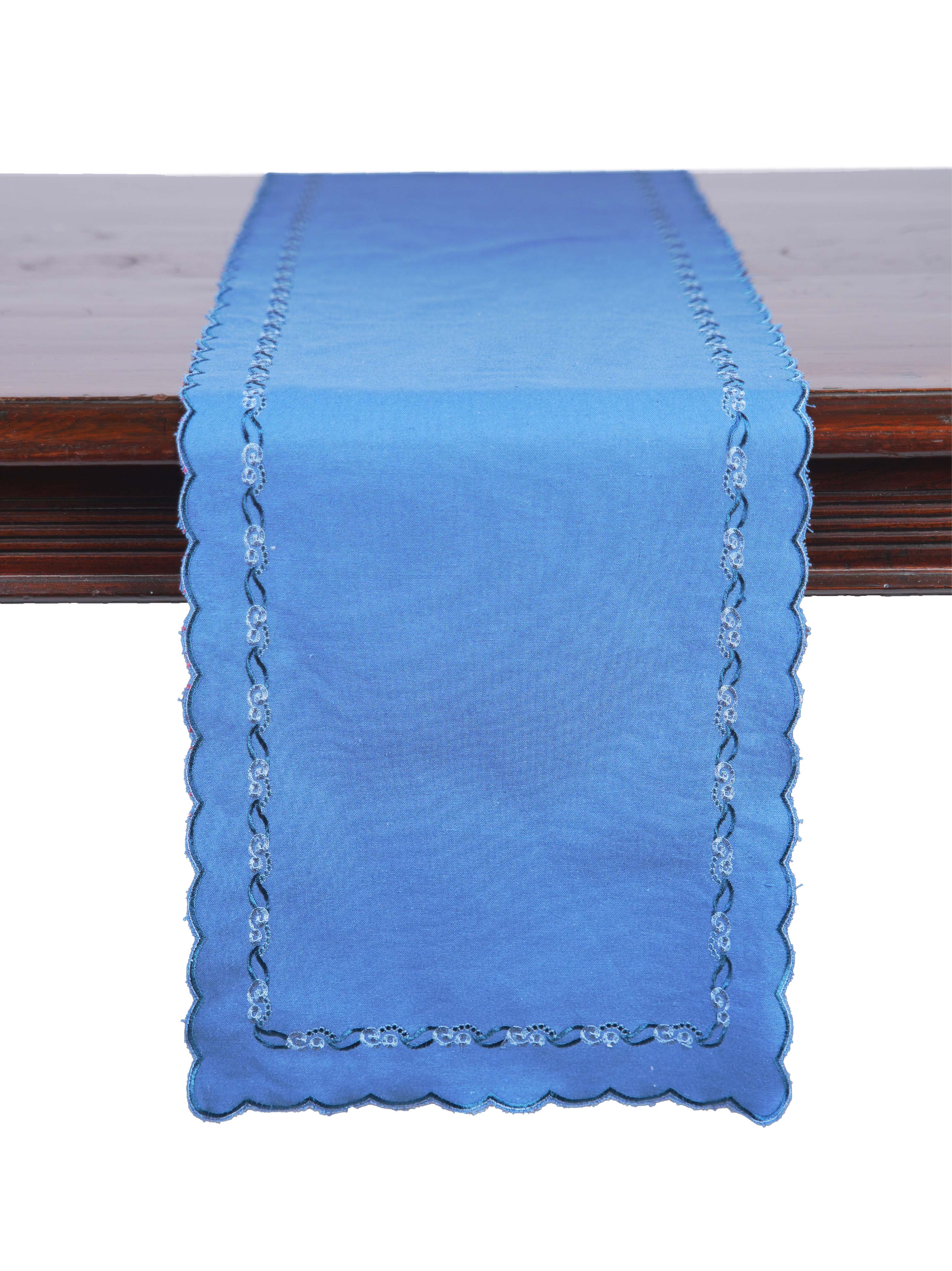 Runner - Scalloped Bale - Baja Blue