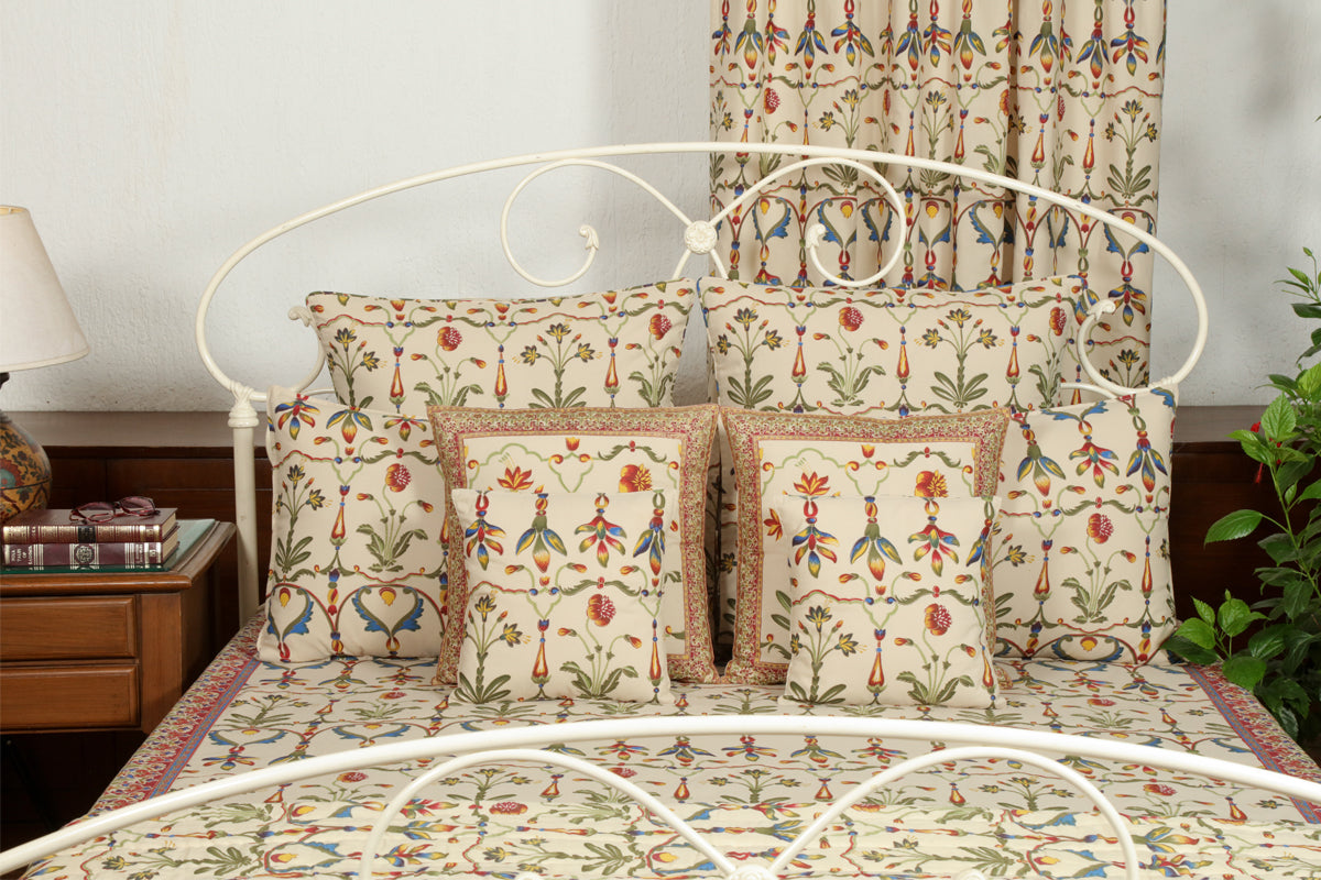Bed Cover - Kohinoor Ash Rose
