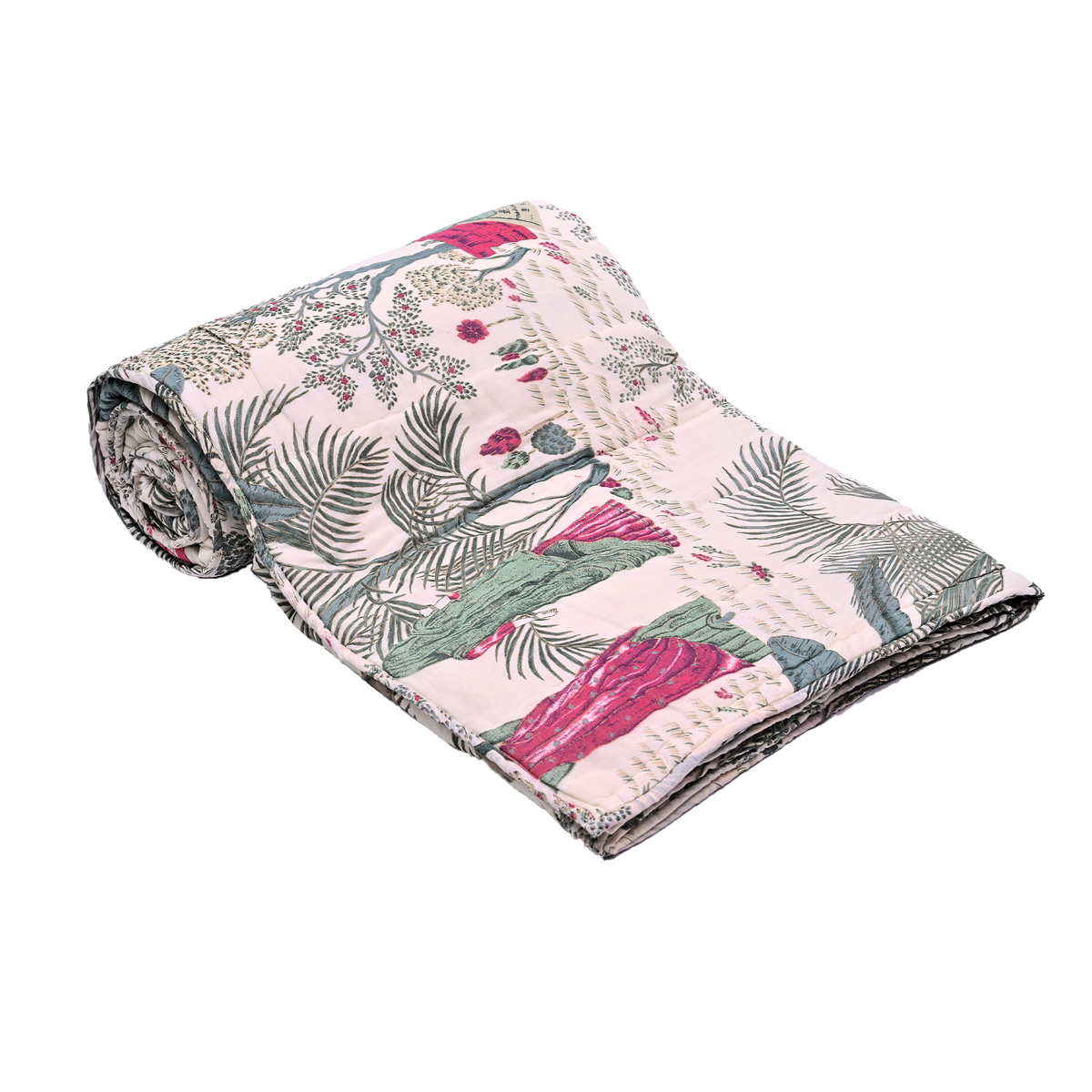 Quilt - Village Life Rose Mist