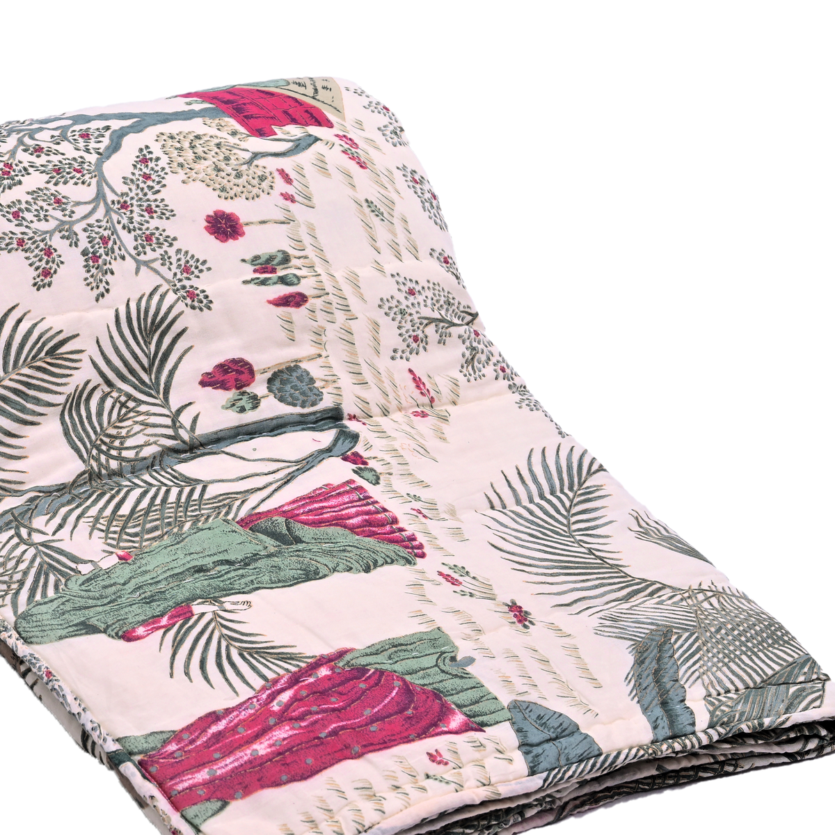 Quilt - Village Life Rose Mist