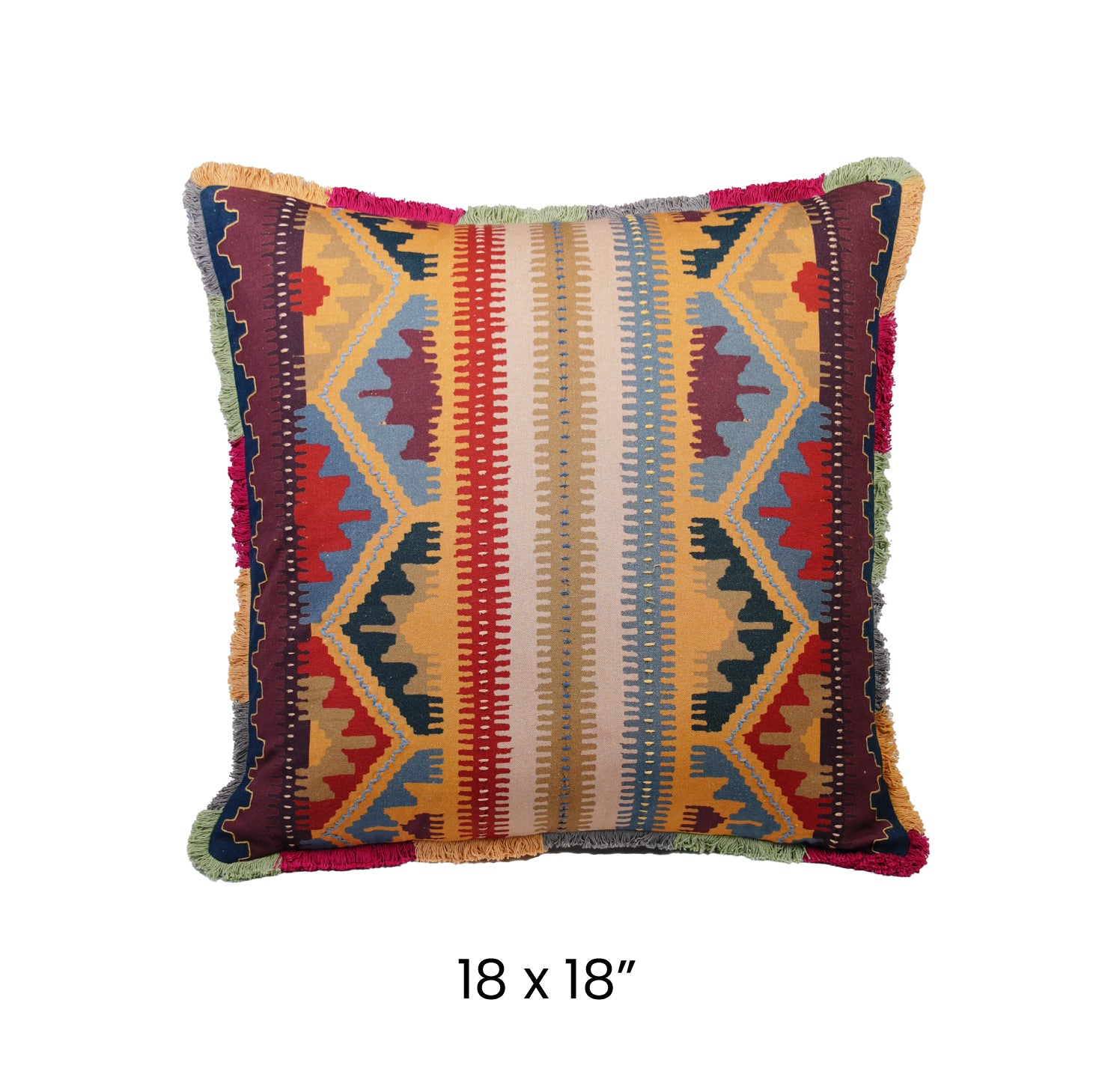 Cushion Cover - Tribal Ladder Rang Sutra
