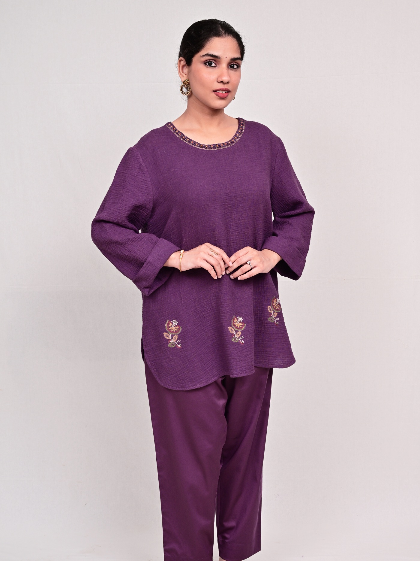 Ayaan Top - Swaraswati Embroidery Angoor