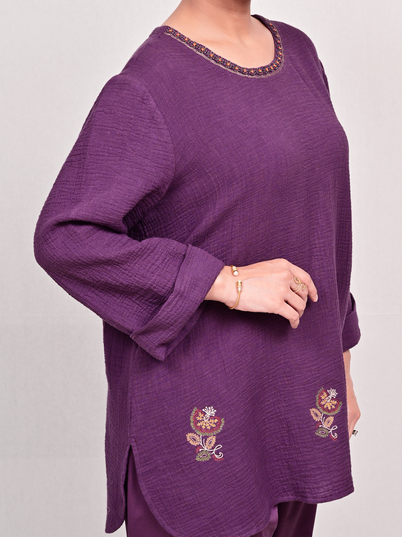 Ayaan Top - Swaraswati Embroidery Angoor