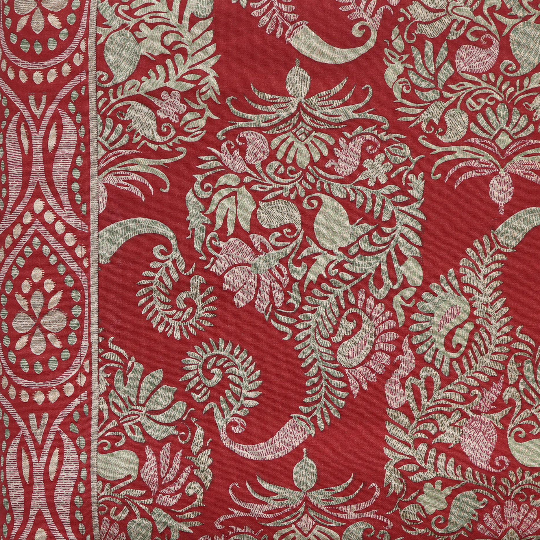 Bed Cover - Ambara Crimson