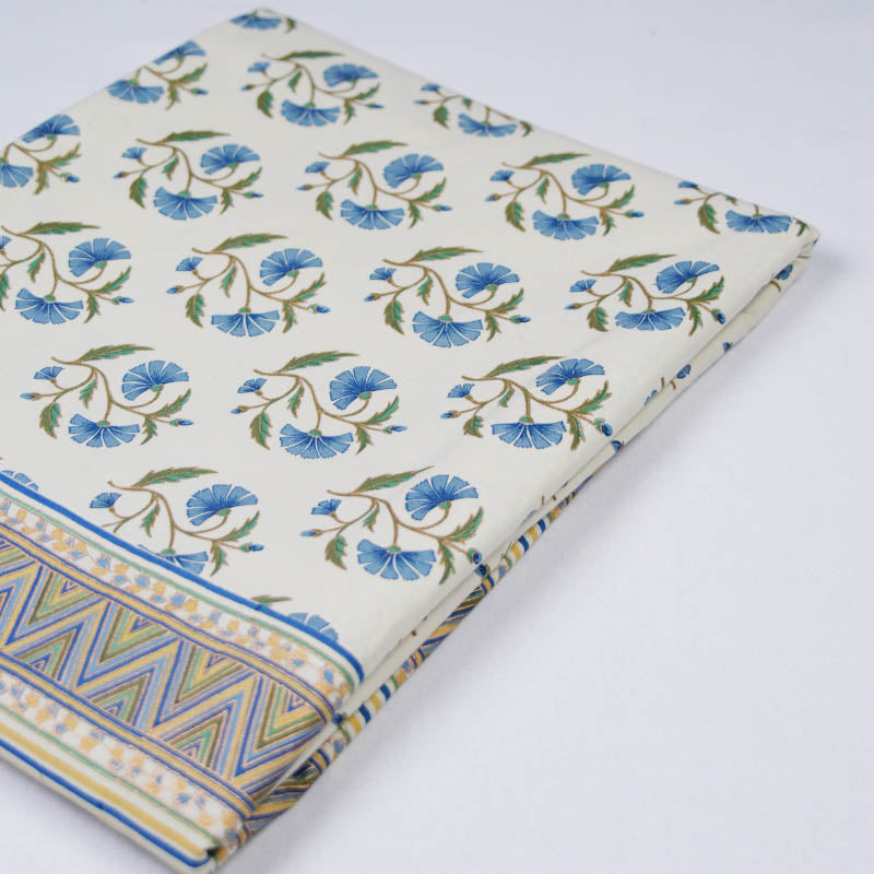 Bed Cover - Bina Gola Baja Blue