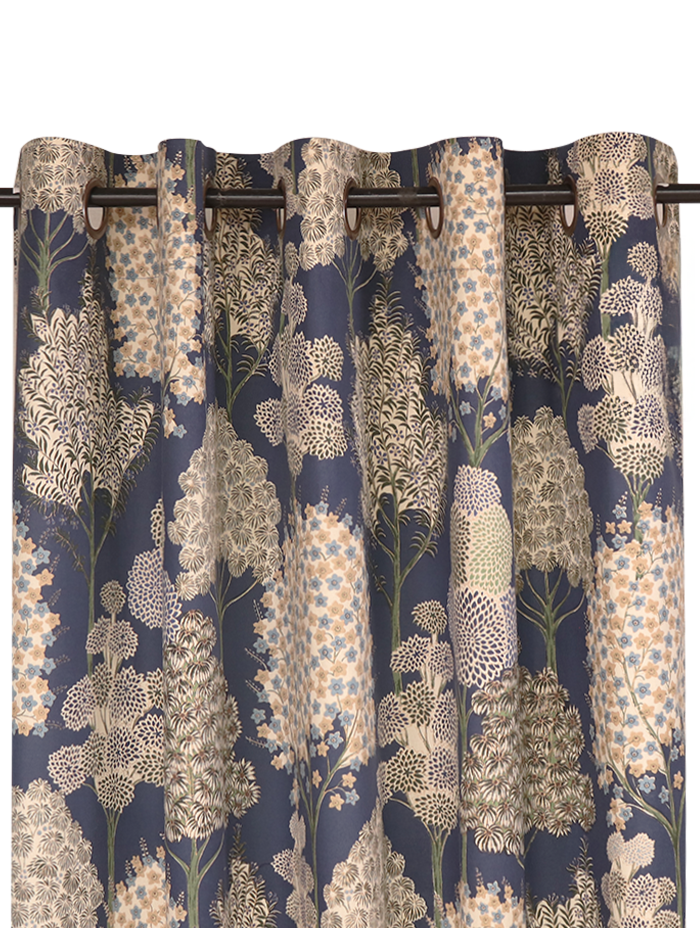 Curtain - Pichawai Prussian Blue