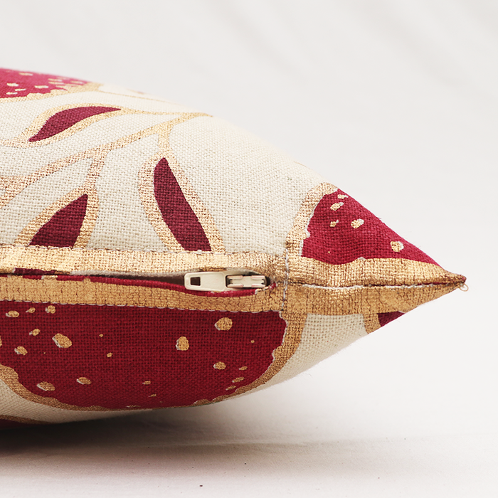 Cushion Cover - Pomegranate Red