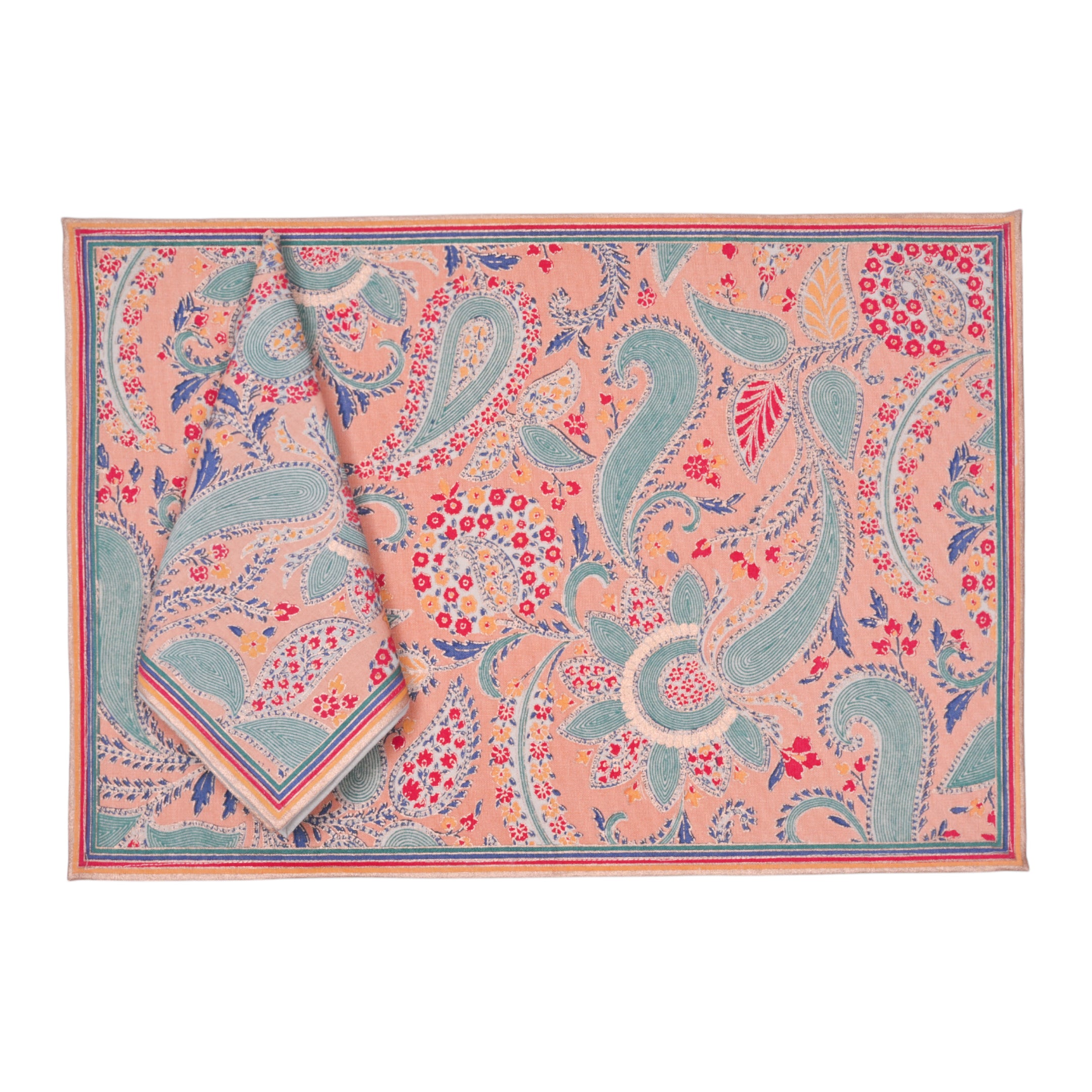 Mat Nap (Set of 6) - Mumbai Blossom