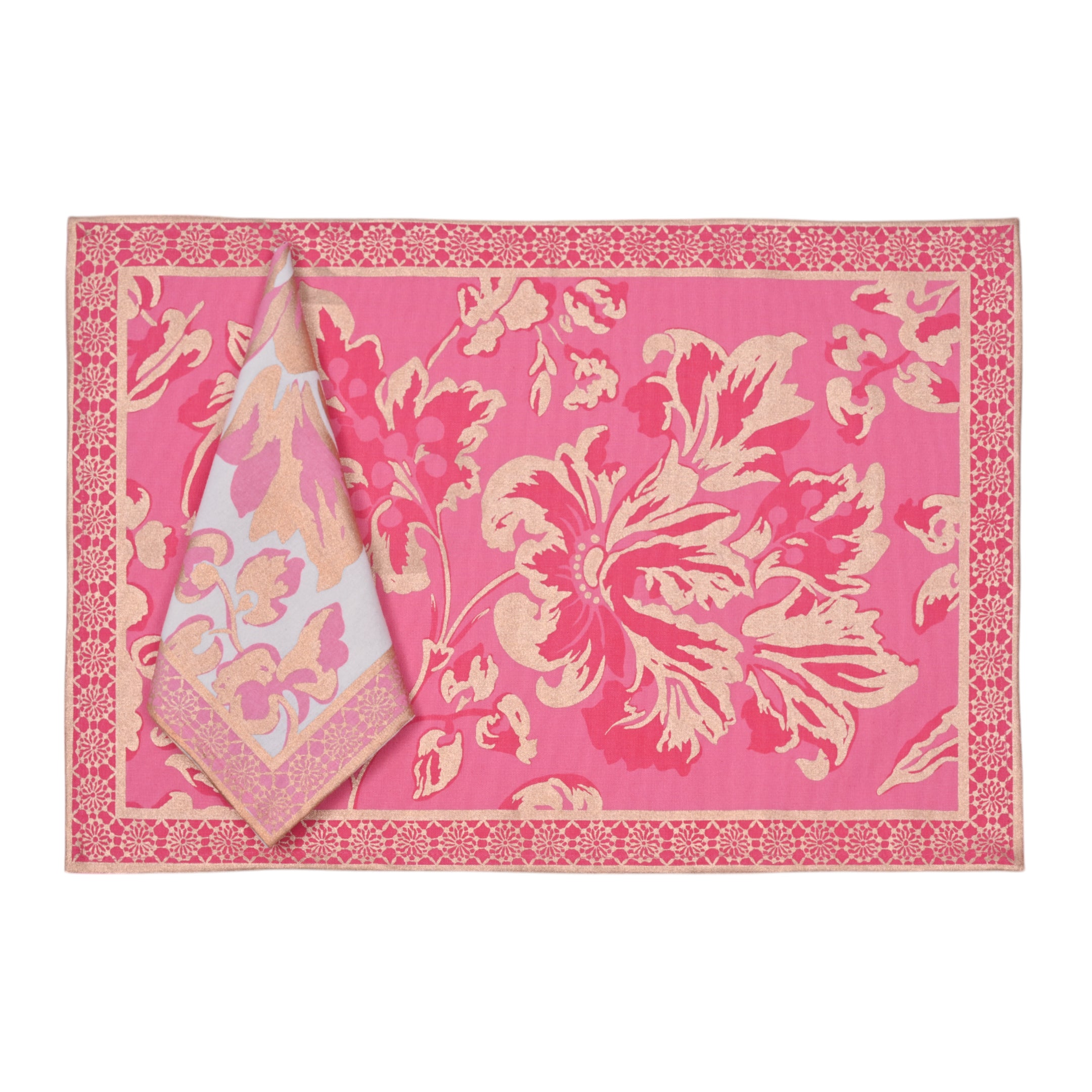 Mat Nap (Set of 6) - Nausheen Desert Rose