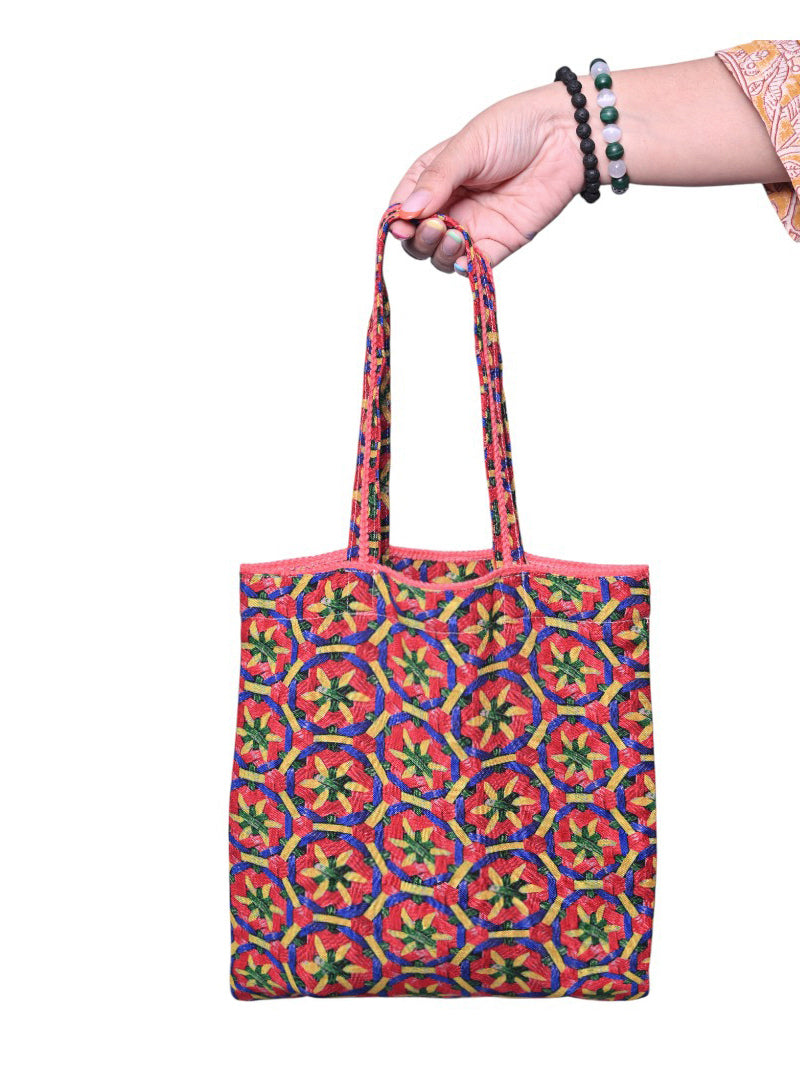 Mini Bag - Basket Weave Multi