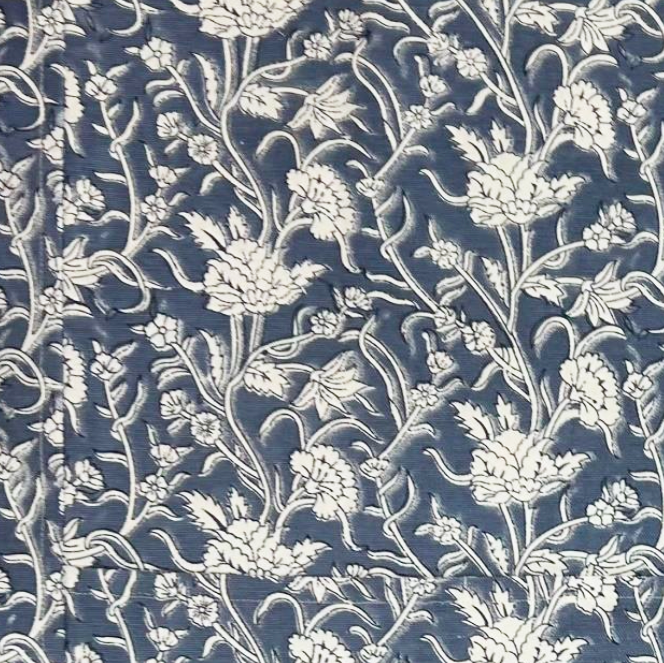 Bed Cover - LK Mumtaz Blue