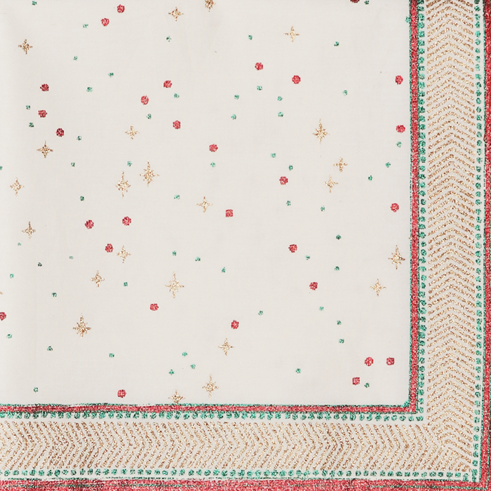 Napkin Set of 6 - Star Chamkili