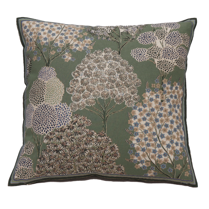 Cushion Cover - Pichawai Prussian Blue