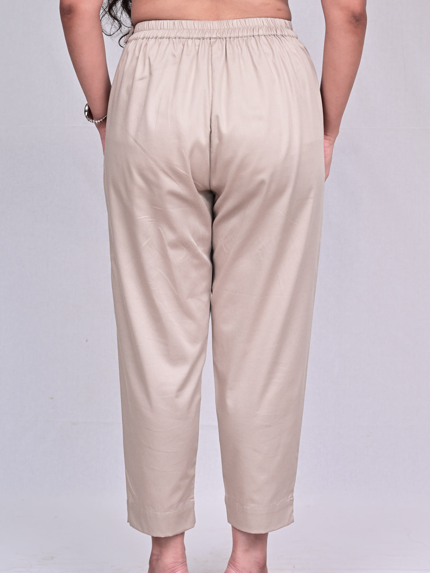 Lateef Pants - Nazneen Organdy Clear
