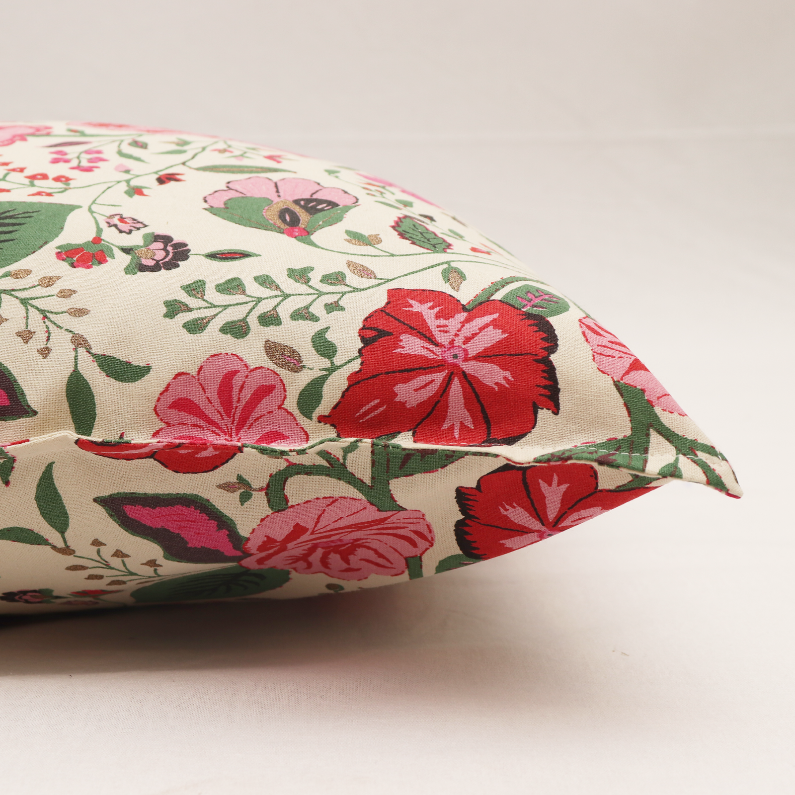 Pillow Cover - Mughal Garden Mughal Green