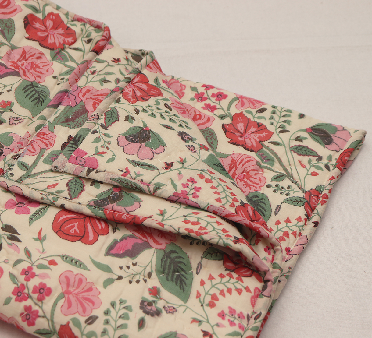 Quilt - Mughal Garden Mughal Green