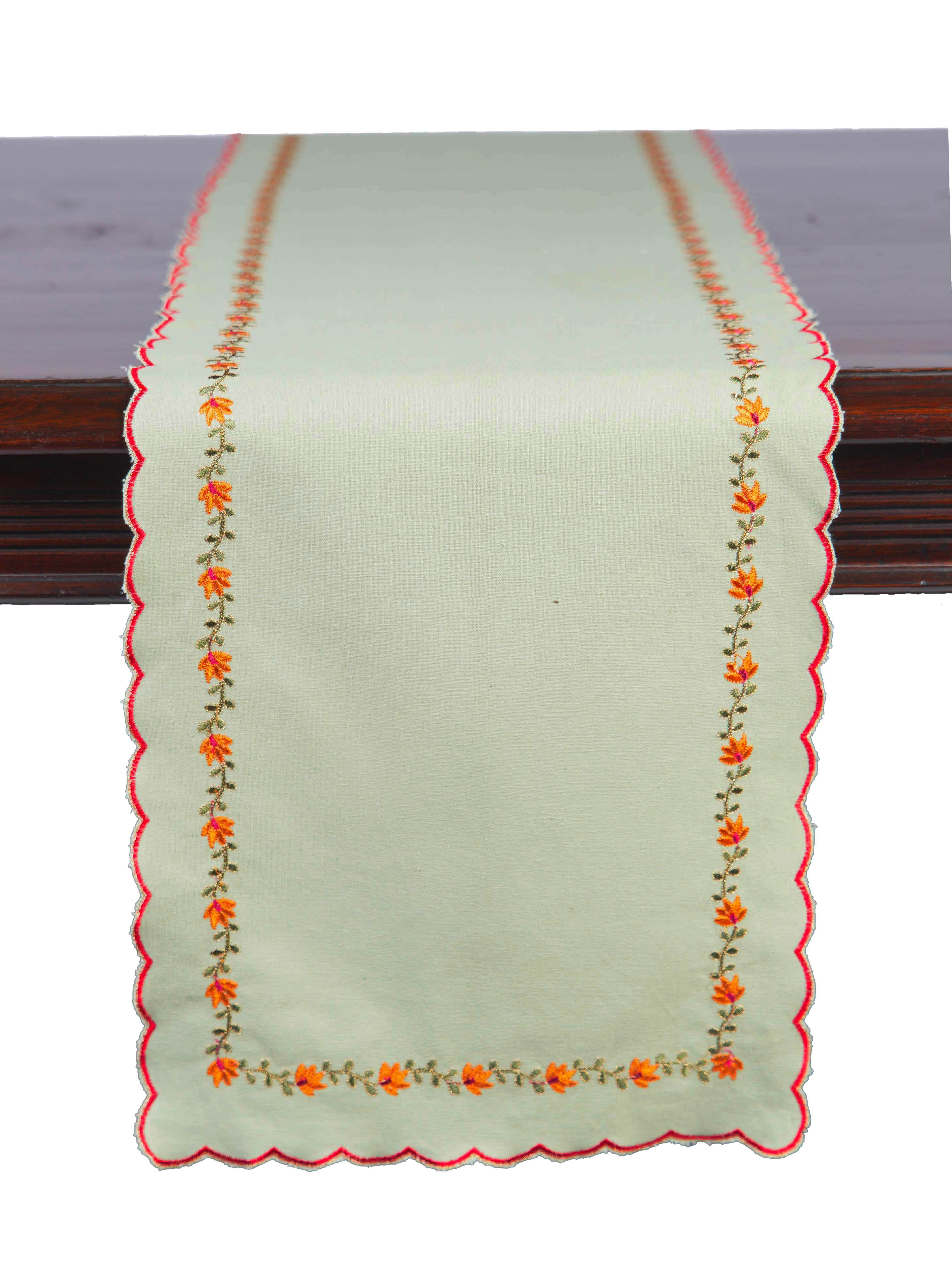 Runner - Scalloped Phool Patti - Sweet Pea