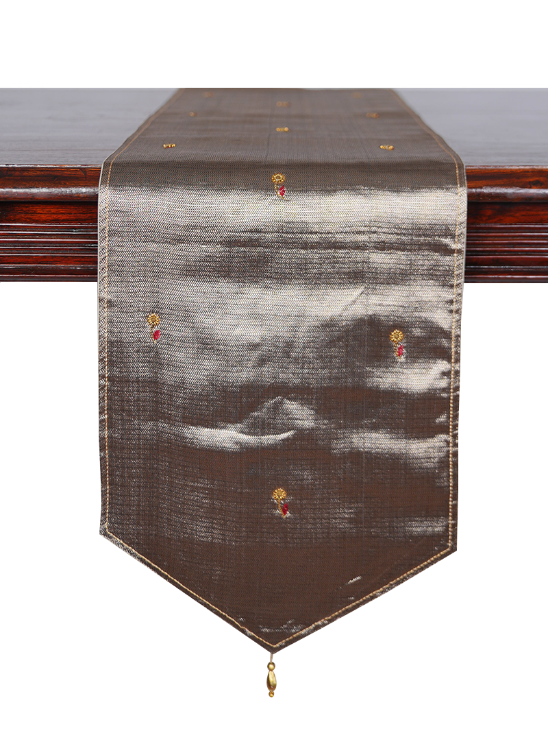 Rani Organza Runner - Champagne