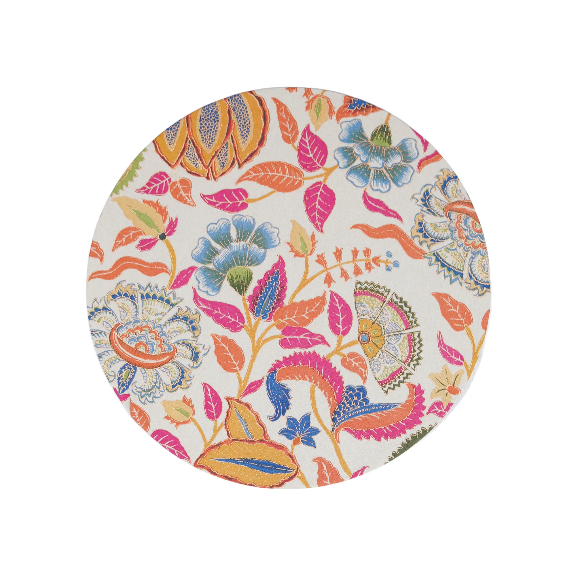 Shallow Dish Mat - Mohabbat Garnet