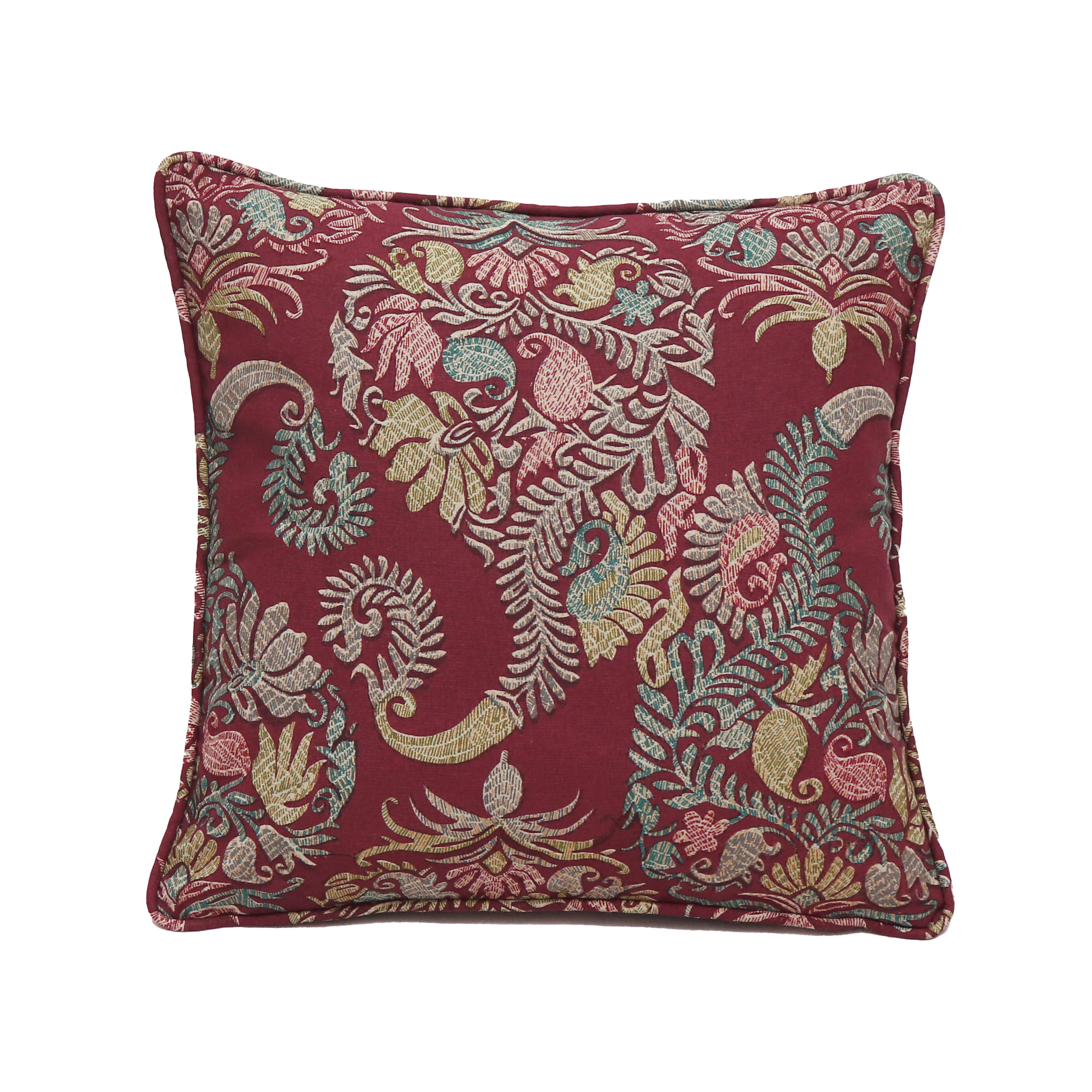 Cushion Cover - Ambara Tartar Red