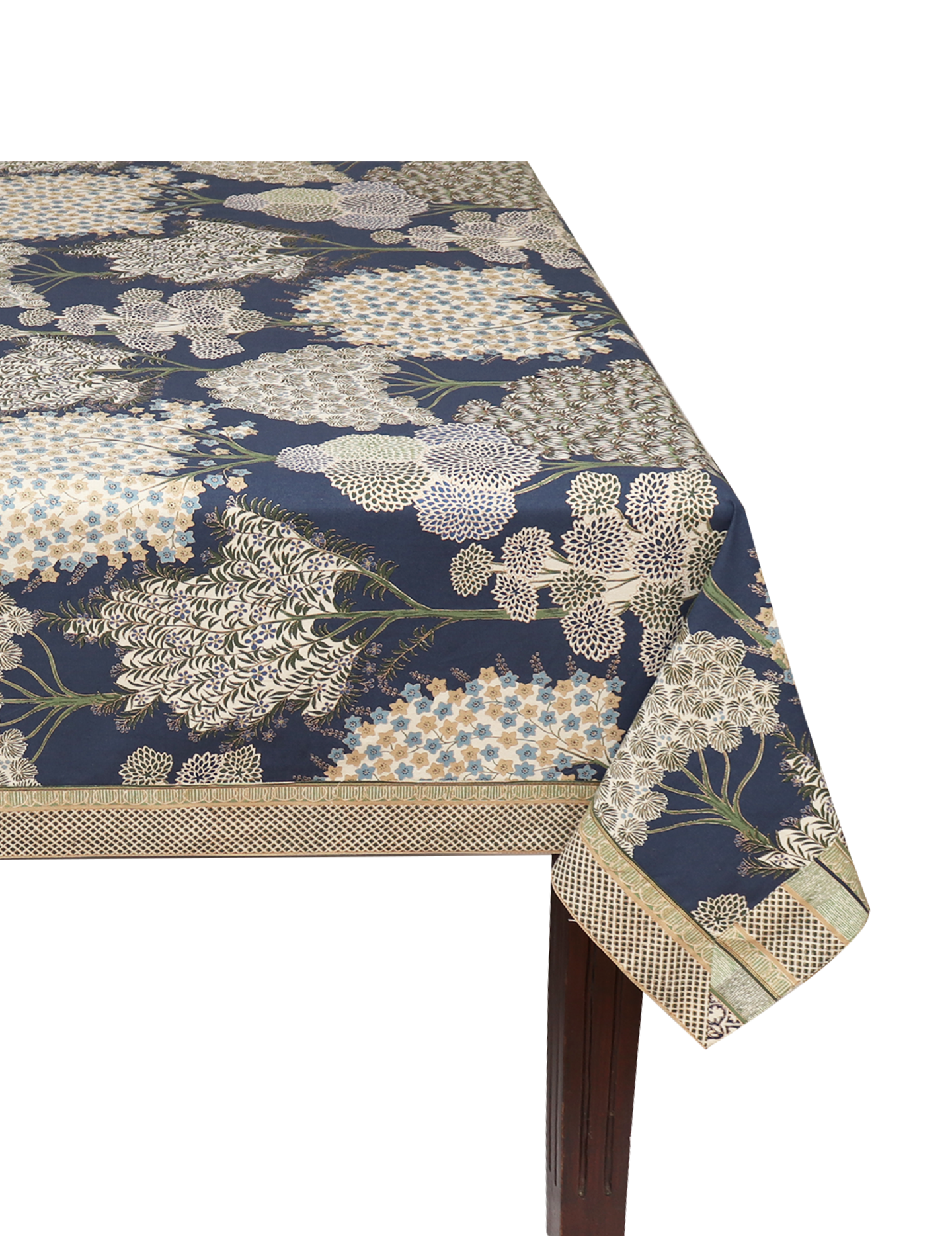 Table Cloth - Pichawai Prussian Blue