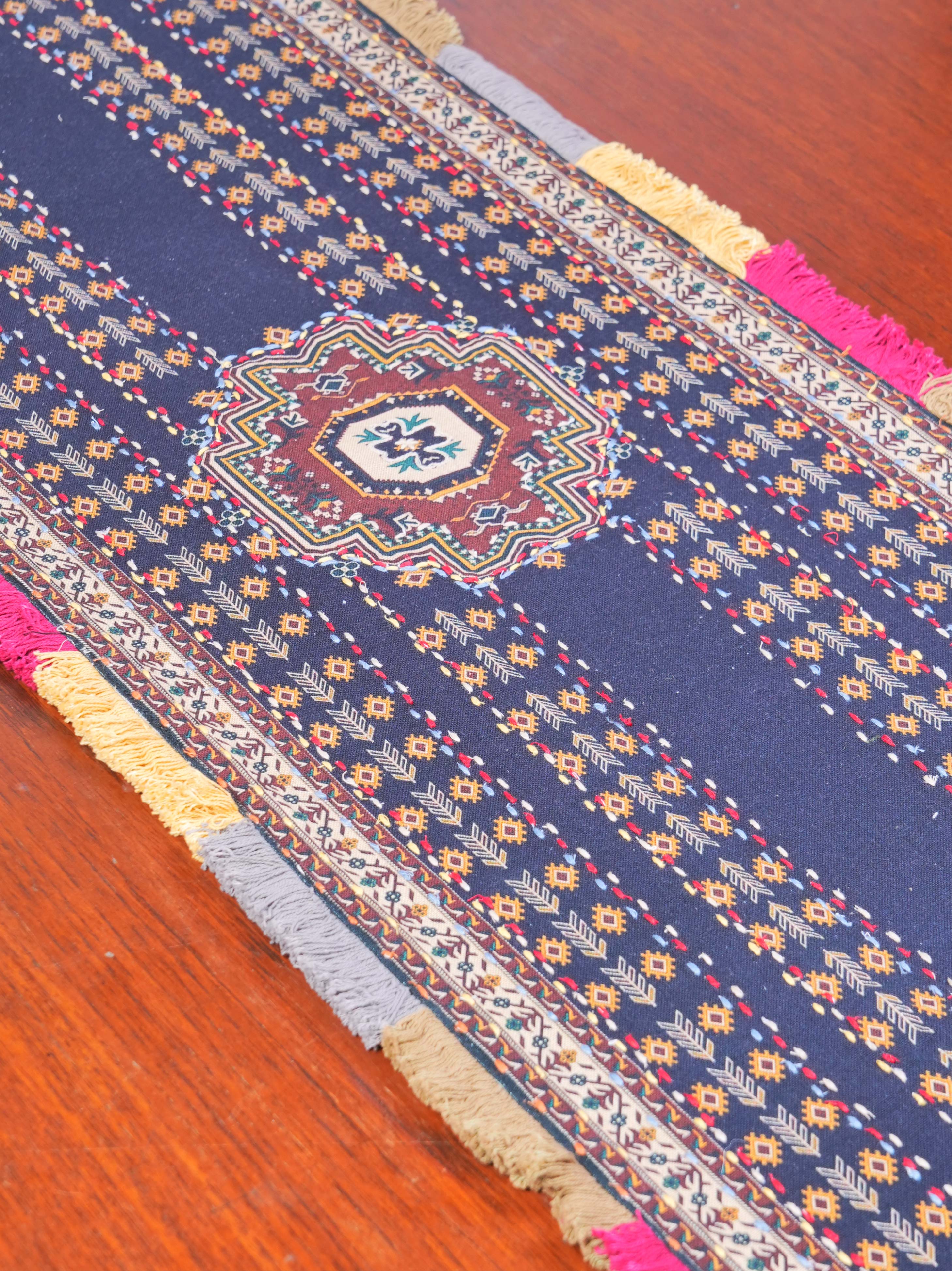 Runner - Indigo Medallion Deep Navy