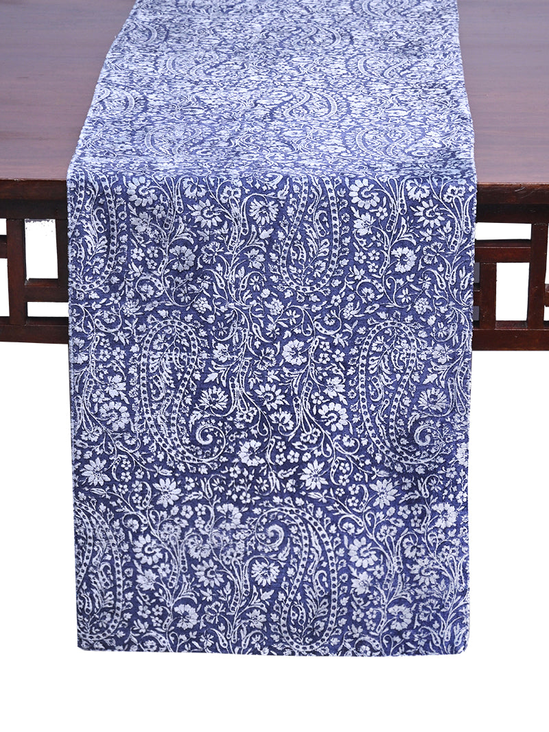 Velvet Runner - Shahtoosh Orion Blue